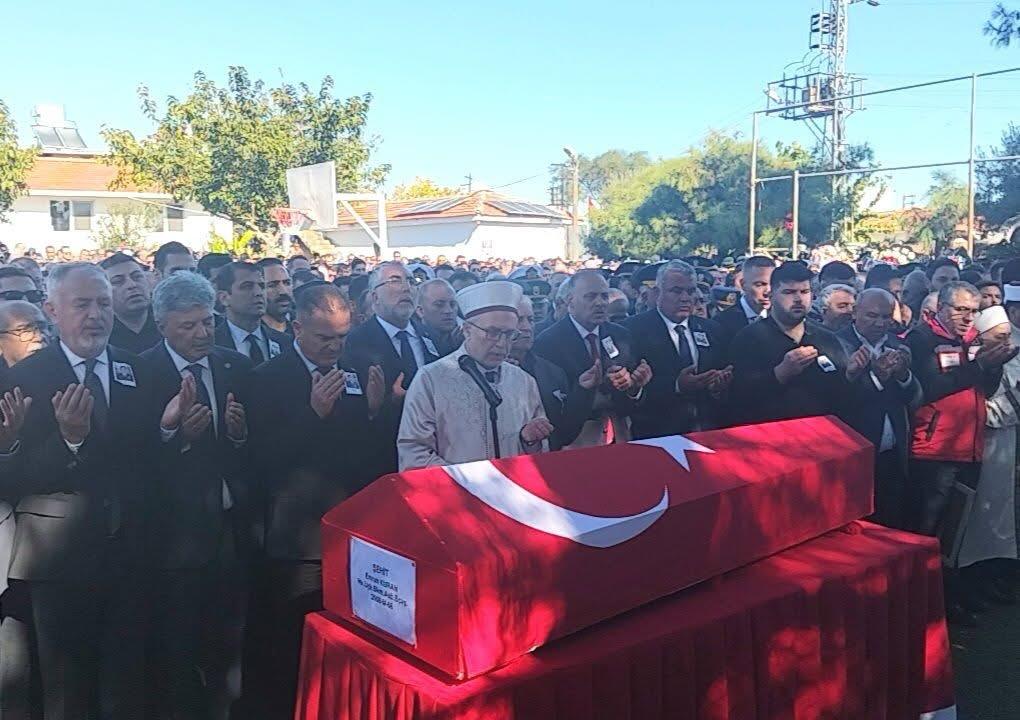 ŞEHİT EMRAH KURAN, MİLAS'TA SON YOLCULUĞA UĞURLANDI